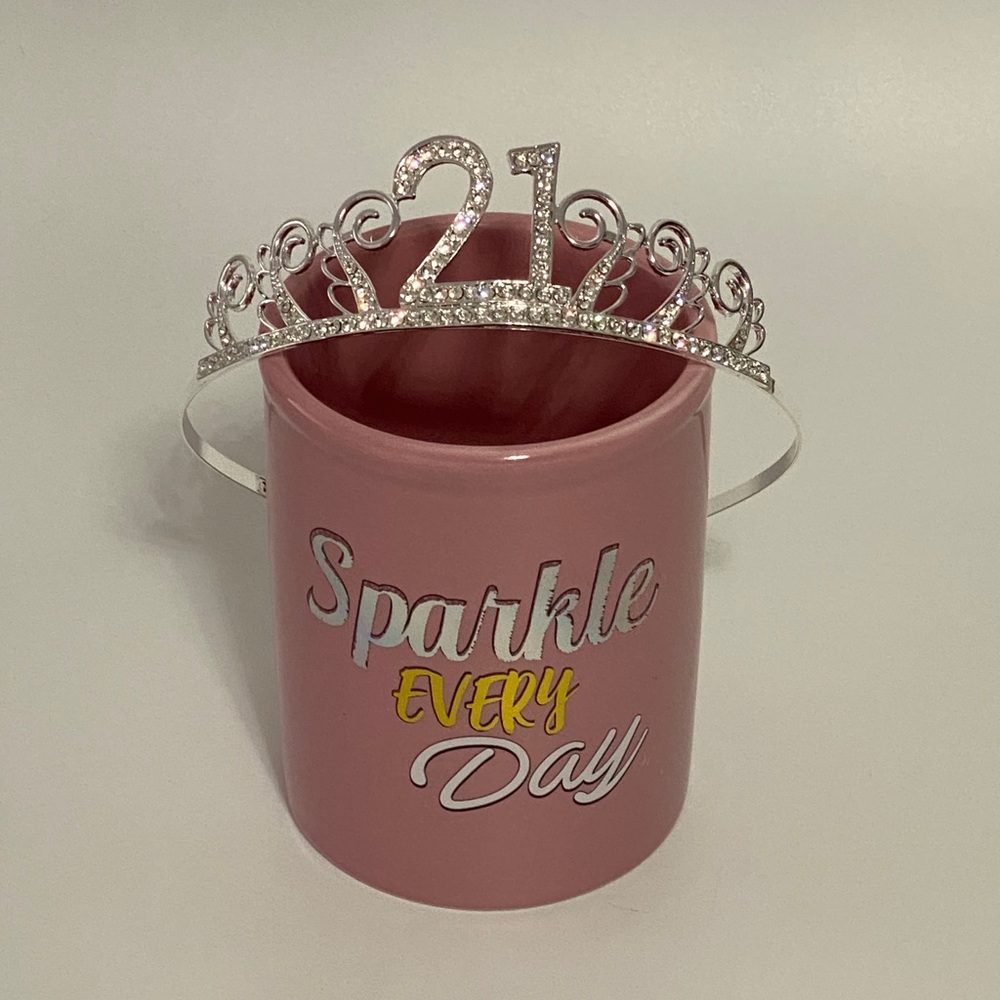21 adult princess metal birthday tiara